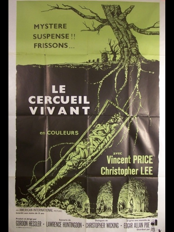 Affiche du film CERCUEIL VIVANT (LE) - THE OBLONG BOX