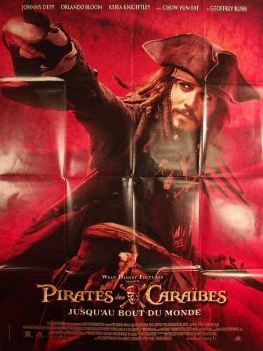 PIRATES DES CARAIBES 3 jusqu'au bout du monde