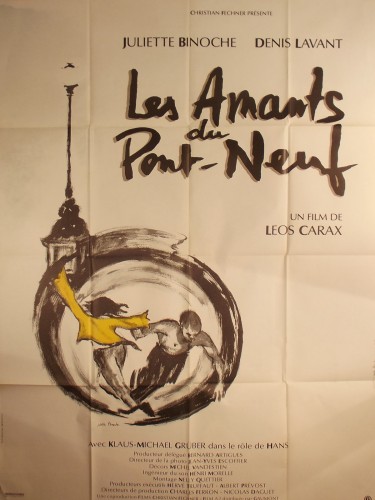 Affiche du film LES AMANTS DU PONT NEUF