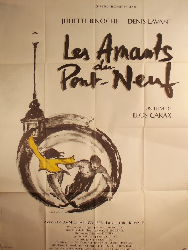 Affiche du film LES AMANTS DU PONT NEUF