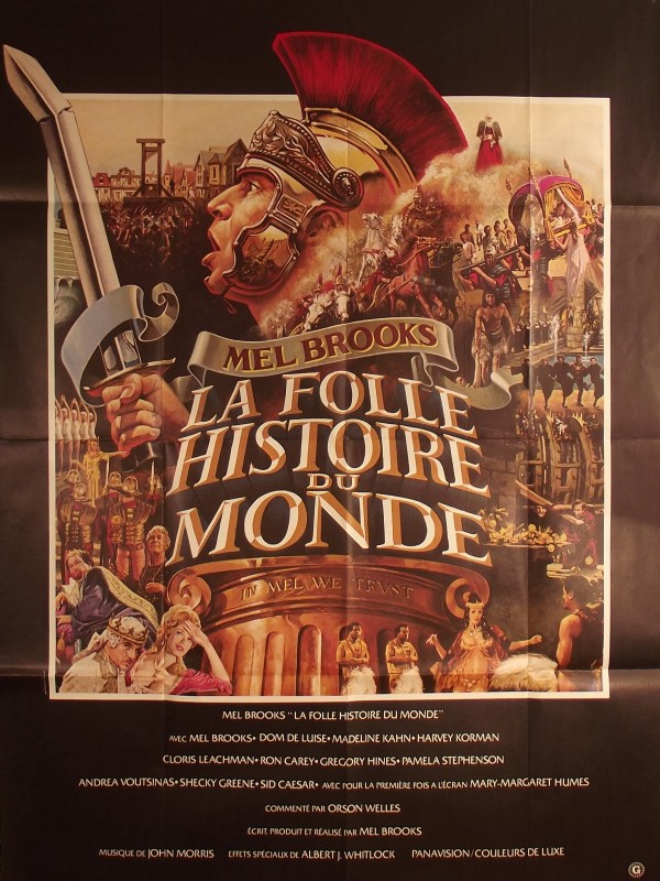 Affiche du film LA FOLLE HISTOIRE DU MONDE