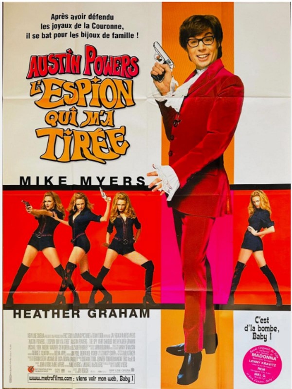Affiche du film AUSTIN POWERS 2 - THE SPY WHO SHAGGED ME