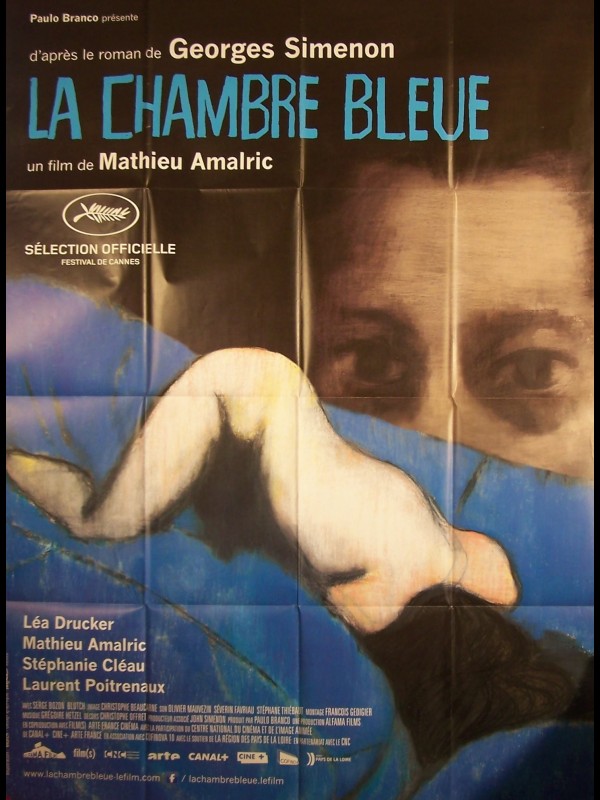 Affiche du film LA CHAMBRE BLEUE