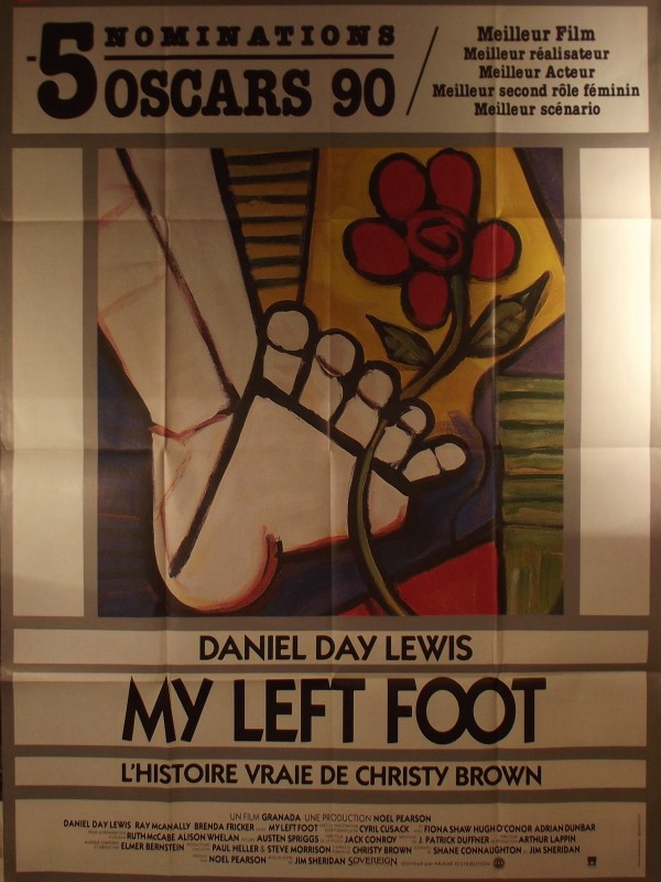 Affiche du film MY LEFT FOOT