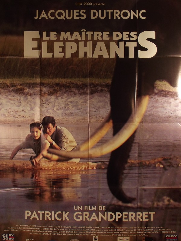 Affiche du film LE MAITRE DES ELEPHANTS