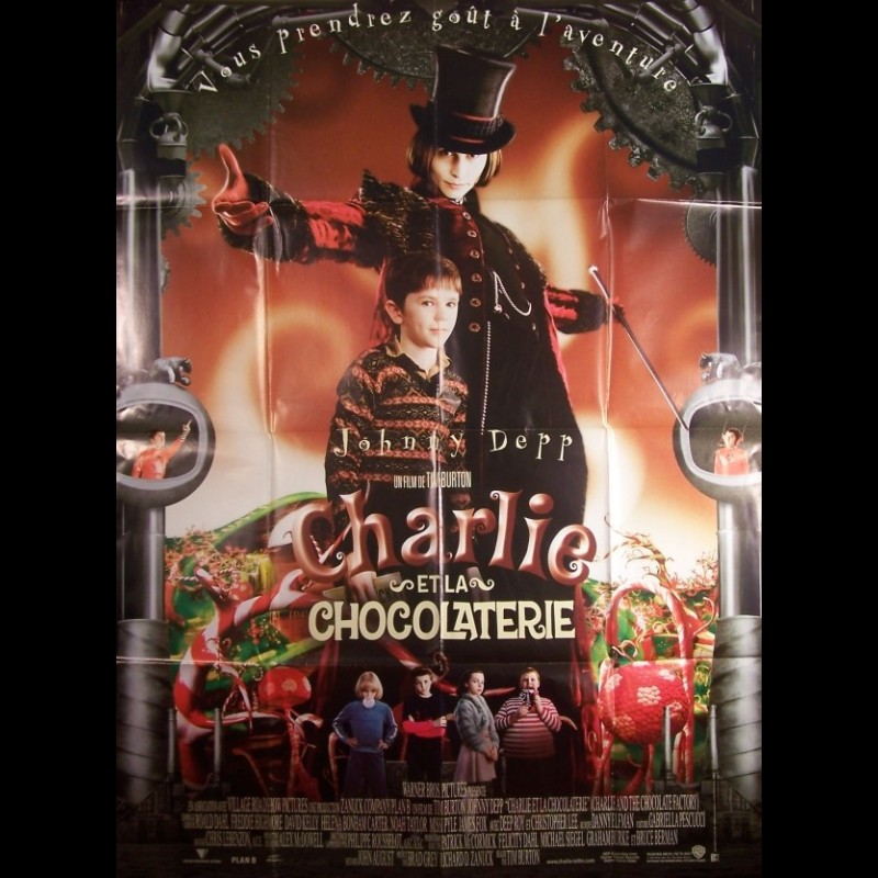 Affiche du film CHARLIE ET LA CHOCOLATERIE - CINEMAFFICHE