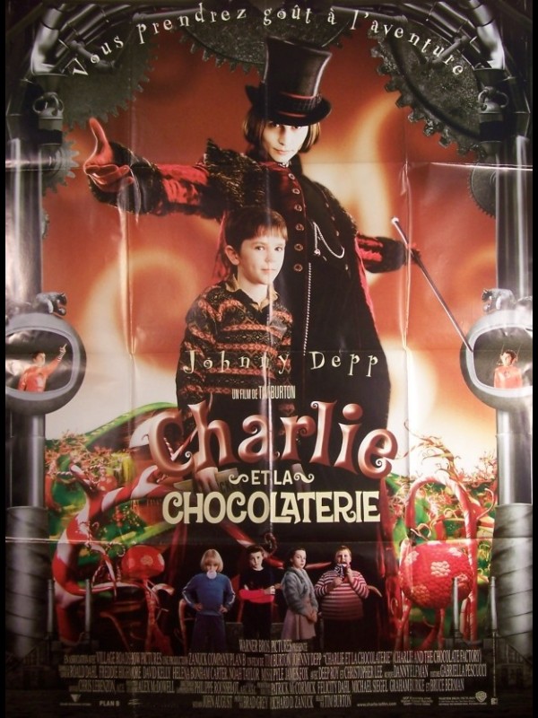 Affiche du film CHARLIE ET LA CHOCOLATERIE
