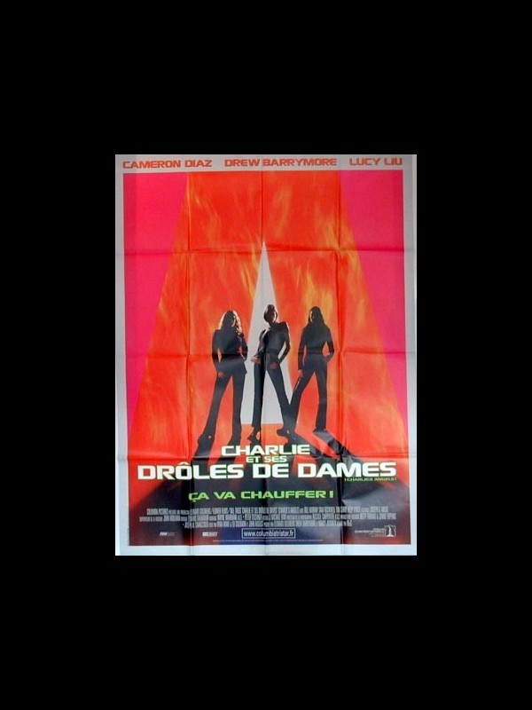 Affiche du film CHARLIE ET SES DROLES DE DAMES - CHARLIE'S ANGELS