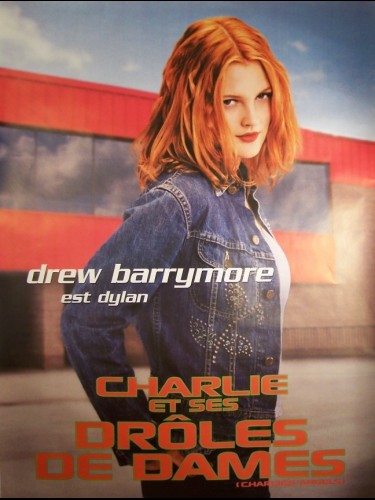 Affiche du film CHARLIE ET SES DROLES DE DAMES-DREW BARRYMORE- - CHARLIE'S ANGELS