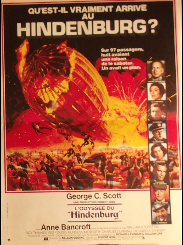 Affiche du film QU'EST T-IL VRAIMENT ARRIVE AU HINDENBURG