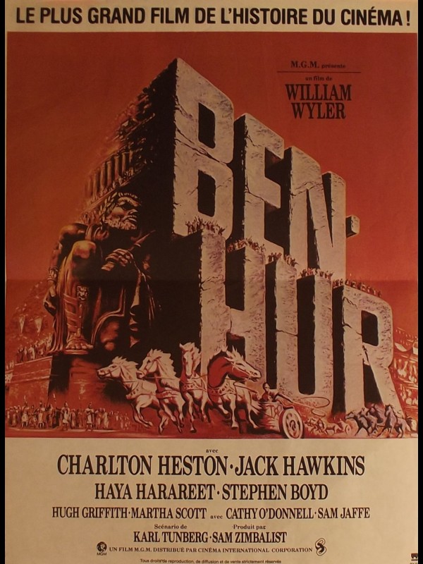 Affiche du film BEN-HUR