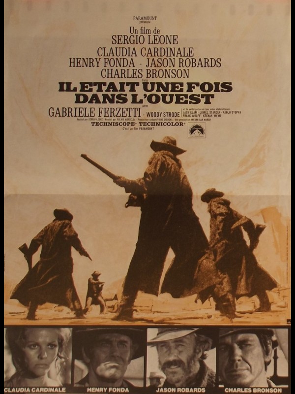 Affiche du film IL ÉTAIT UNE FOIS DANS L'OUEST