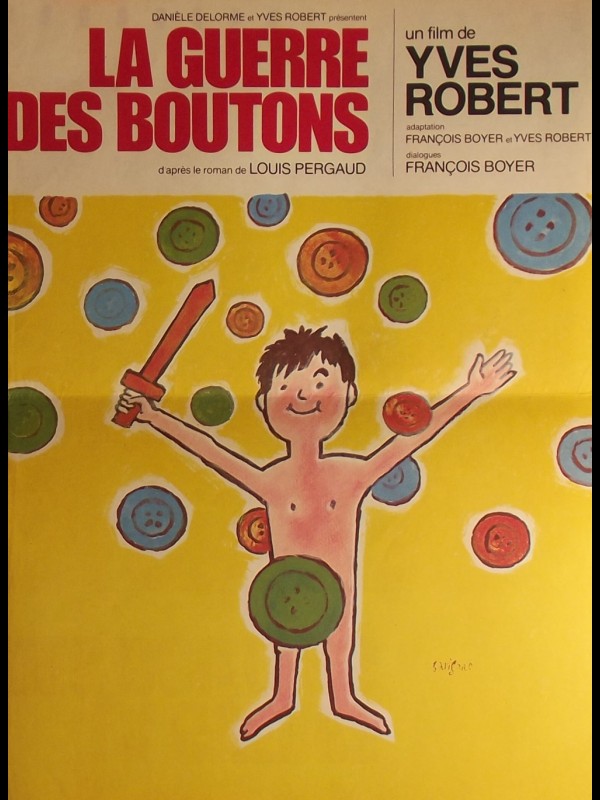 Affiche du film LA GUERRE DES BOUTONS