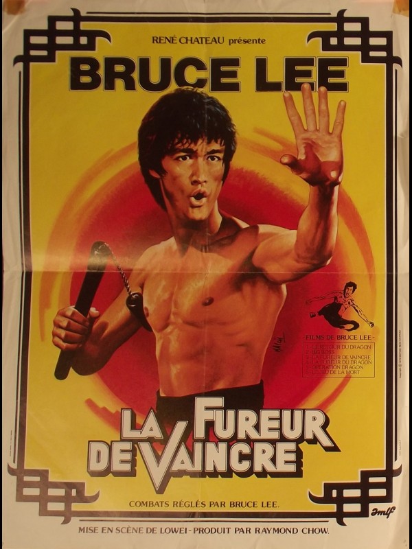 Affiche du film LA FUREUR DE VAINCRE
