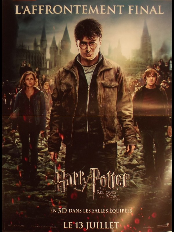 Affiche du film HARRY POTTER ET LES RELIQUES DE LA MORT (2eme partie)
