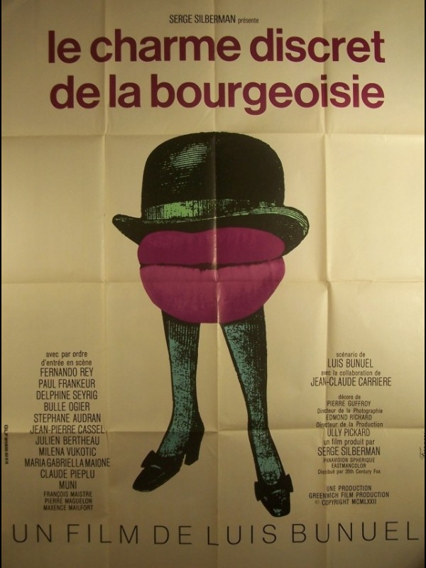 Affiche du film CHARME DISCRET DE LA BOUGEOISIE (LE) - THE DISCREET CHARM OF THE BOURGEOISIE