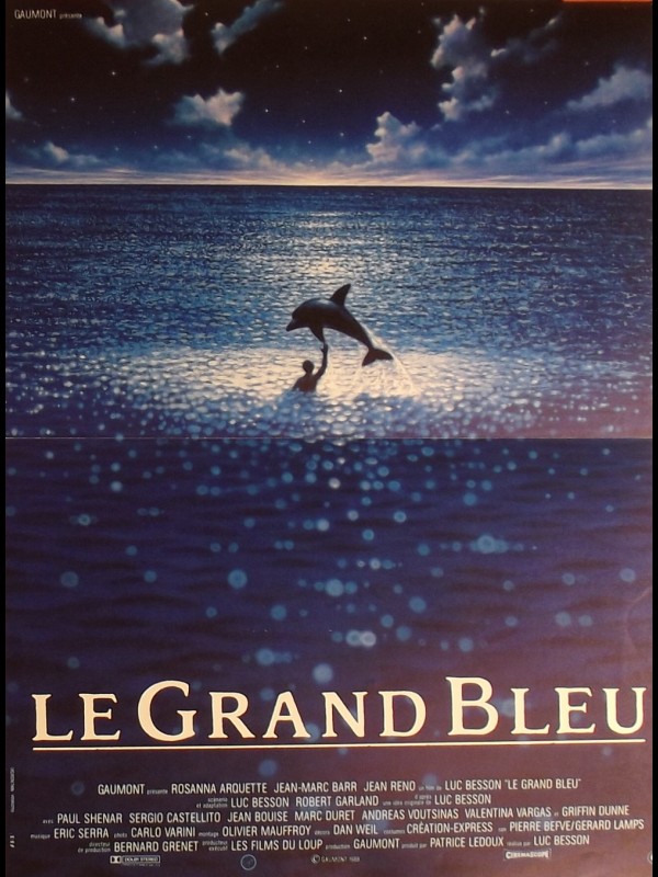 Affiche du film LE GRAND BLEU