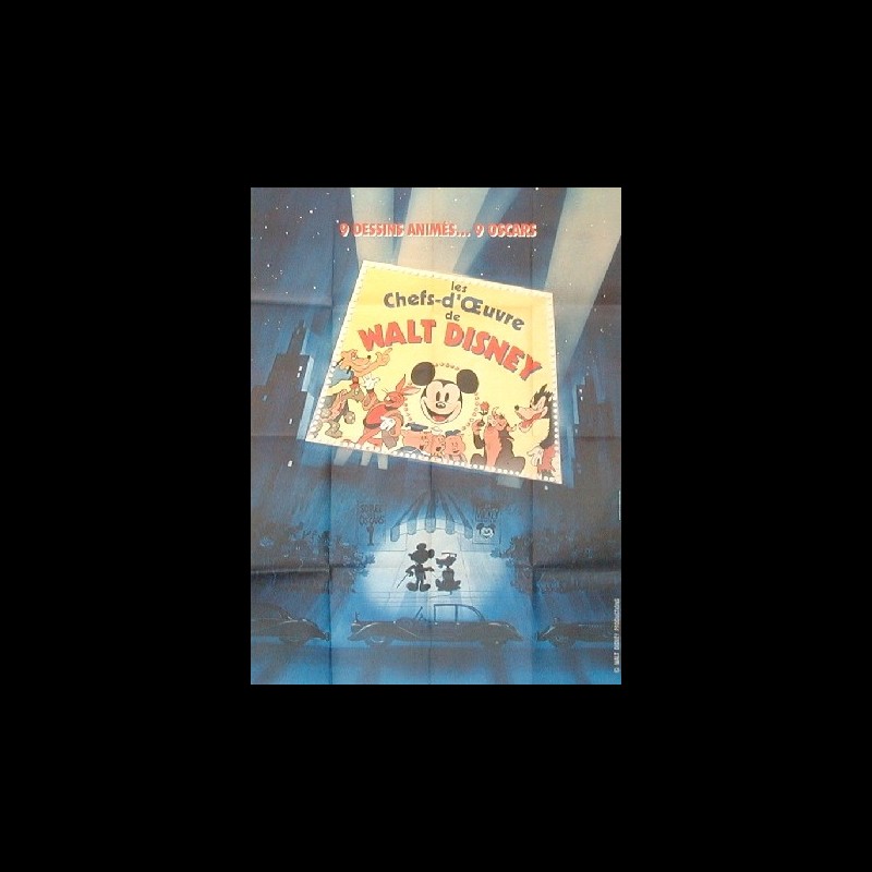 Les Chefs D Oeuvre De Walt Disney Affiche du film CHEFS D'ŒUVRES DE WALT DISNEY (LES) - CINEMAFFICHE