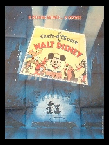 Affiche du film LES CHEFS D'ŒUVRES DE WALT DISNEY