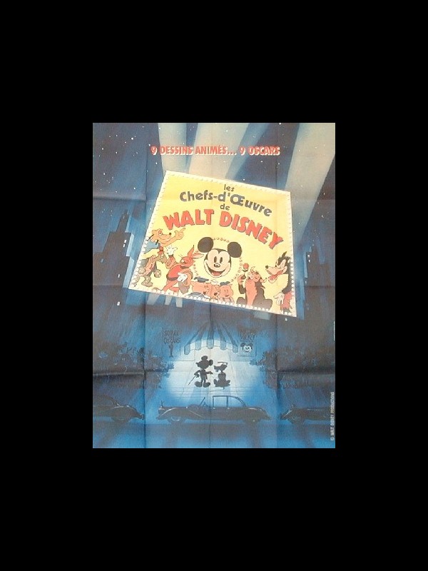 Affiche du film LES CHEFS D'ŒUVRES DE WALT DISNEY