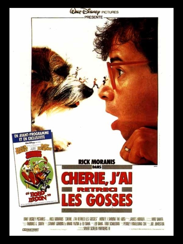 Affiche du film CHERIE, J'AI RETRECI LES GOSSES - HONEY, I SHRUNK THE KIDS