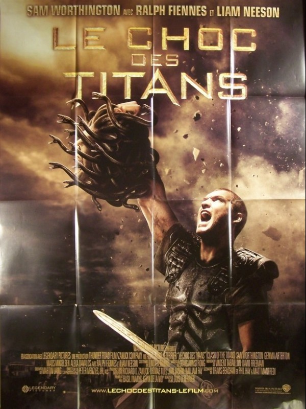 Affiche du film CHOC DES TITANS (LE) - CLASH OF THE TITANS