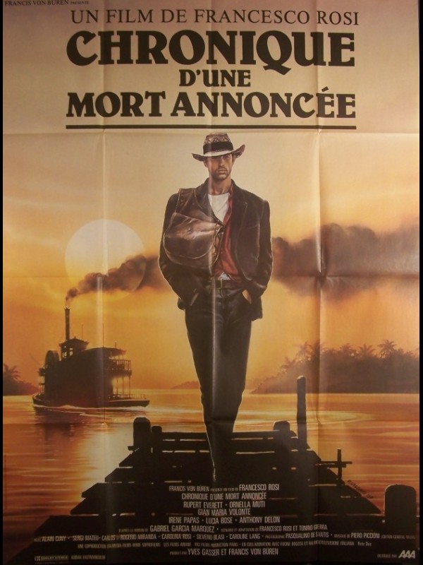 Affiche du film CHRONIQUE D'UNE MORT ANNONCEE