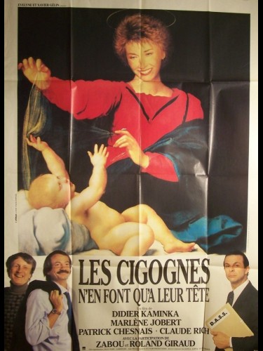 Affiche du film LES CIGOGNES N'EN FONT QU'A LEUR TETE