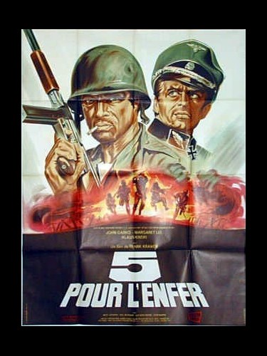 Affiche du film CINQ POUR L'ENFER