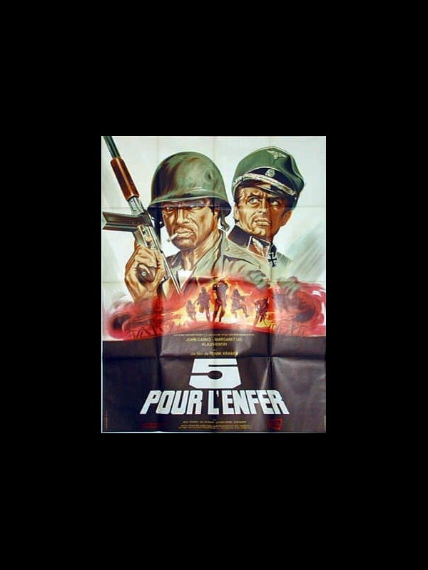 Affiche du film CINQ POUR L'ENFER