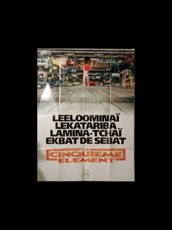Affiche du film CINQUIEME ELEMENT (LE) - THE FIFTH ELEMENT