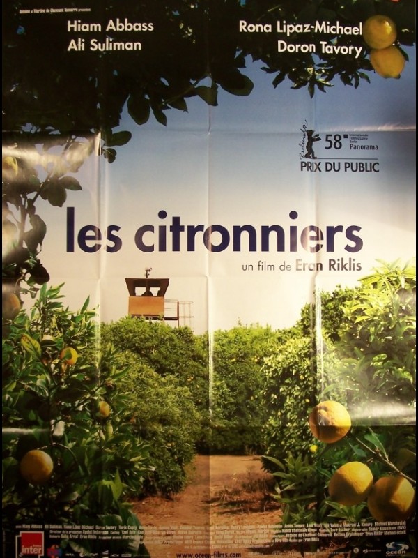 Affiche du film LES CITRONNIERS