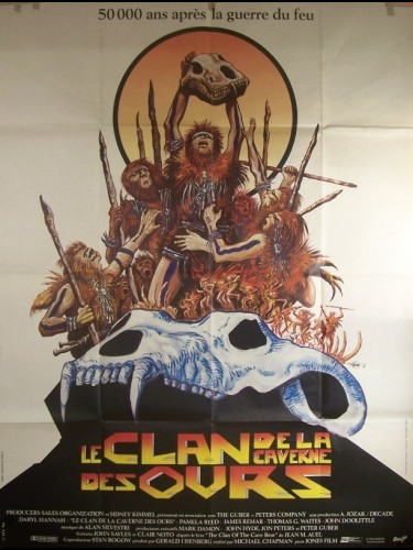 Affiche du film LE CLAN DE LA CAVERNE DES OURS