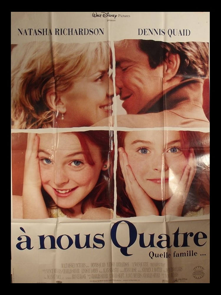 Film A Nous Quatre Affiche du film A NOUS QUATRE - THE PARENT TRAP - CINEMAFFICHE